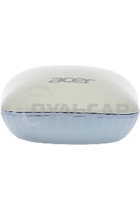 Мышь беспроводная Acer OMR205 белый/голубой, 1200 dpi, радиоканал, USB, кнопки - 3