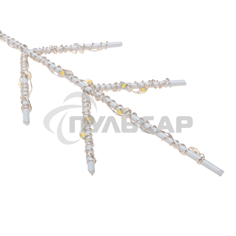 Светодиодная подвесная фигура Neon-night Снежинка на металлическом каркасе, цвет теплый белый