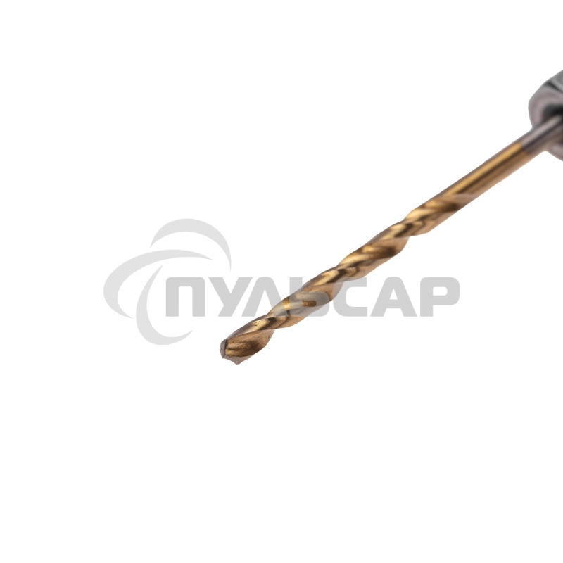 Сверло по металлу Kranz KR-91-5500 2мм Р6М5 ТИТАН шестигранный хвостовик DIN 338 (уп.1шт)