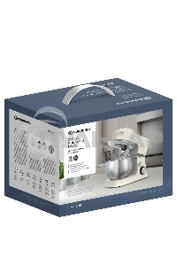 Миксер планетарный Eurostek EHM-205 чаша 5 л, 2000 Вт, бежевый