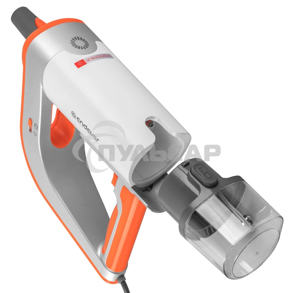 Паровая швабра Endever Odyssey Q-621 белый/оранжевый, 1500 Вт, 0,35 л