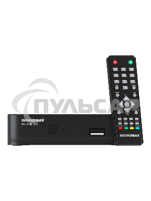 Приставка для цифрового ТВ SOUNDMAX SM-DVBT272 черный