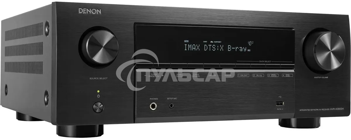 Ресивер AV Denon AVCX3800HBKE2 9.2 черный