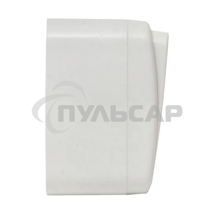 Выключатель 1-клавишный EKF Basic Минск ОП 10А с индикатором белый