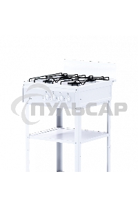 Плита газовая Flama AVG 1402 W белый,щиток, конфорок 4 шт, духовка 50 л, 50 см x 85 см x 58 см