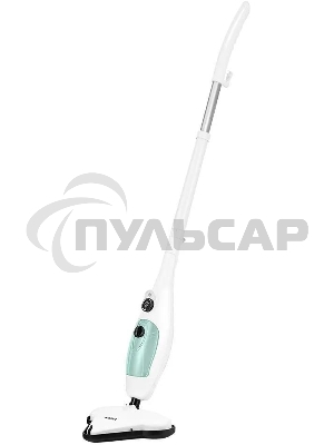 Швабра паровая Kitfort КТ-3920 1300Вт белый/голубой