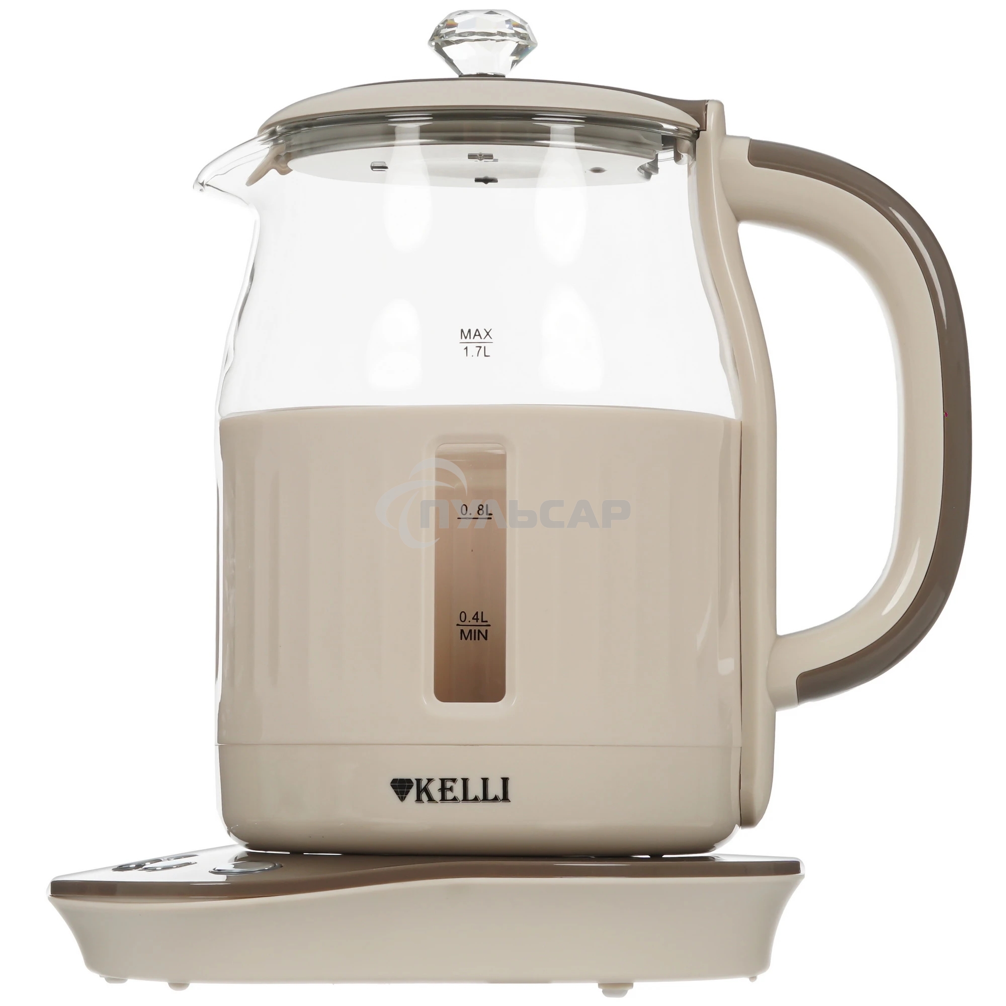 Чайник электрический Kelli KL-1373 кофейный