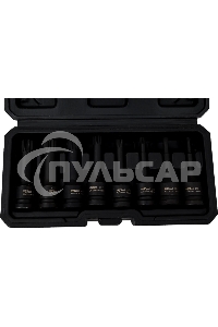 Набор торцевых головок Av Steel AV-726408 в комплекте 8 предметов