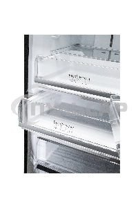 Холодильник DeLonghi DCS 19NFI NB DAMIANO черный двухкамерный 230/100л морозилка снизу, No Frost