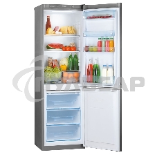 Холодильник Pozis RD-149 серебристый металлик двухкамерный 240/130 л морозилка снизу, капельная система