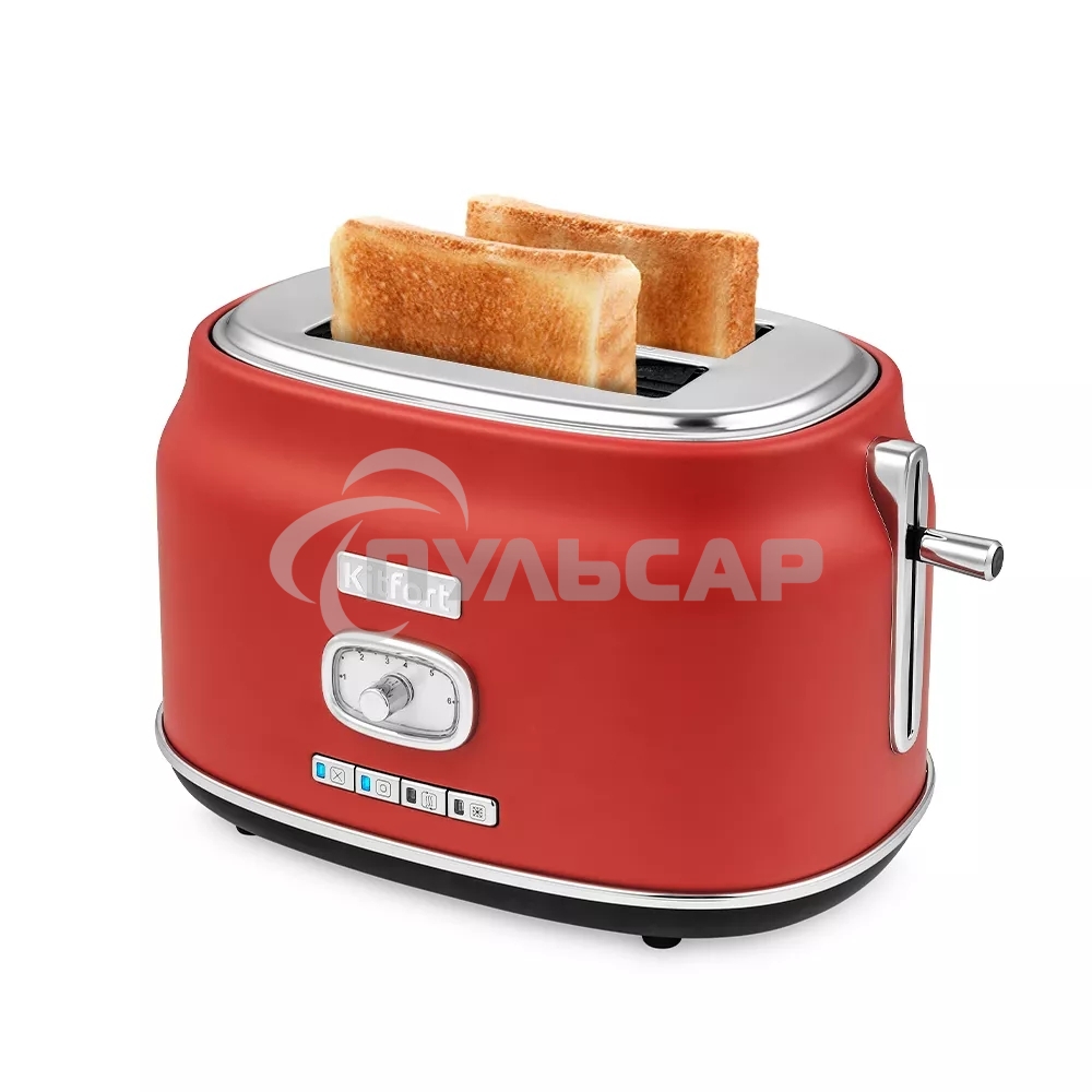 Тостер Kitfort КТ-2075-3 815Вт красный