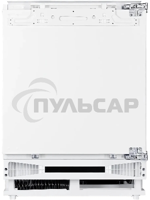 Встраиваемый холодильник Zigmund & Shtain BR 07 X белый однокамерный 95/16 л морозилка сверху, ручное размораживание