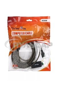 Кабель USB2.0-repeater, удлинительный активный <Am-->Af> 5м, Telecom <TUS7049-5M>