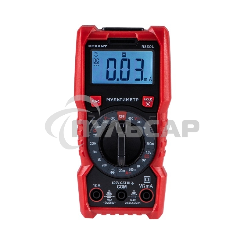 Мультиметр портативный Rexant R830L 13-3106