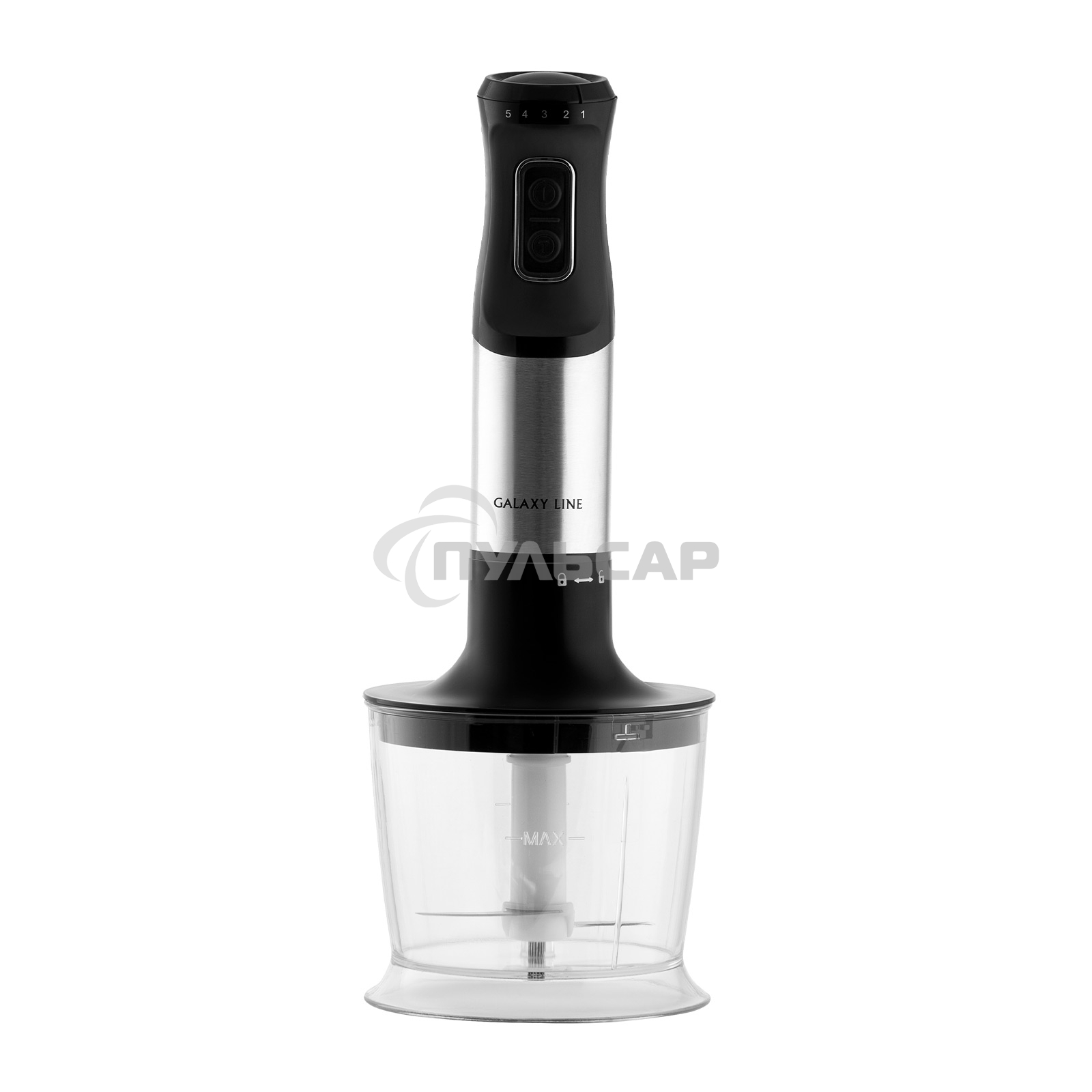 Блендер погружной Galaxy Line 2141 1500 Вт, черный