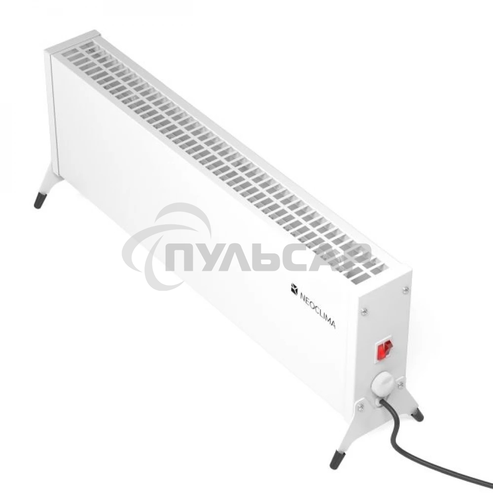 Конвектор Neoclima Nano 1500W белый, 1500 Вт, 20 м2, термостат
