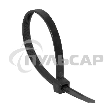 Хомут нейлоновый черный EKF Basic plc-cb-3.6x300 (3,6х300) (100 шт.)