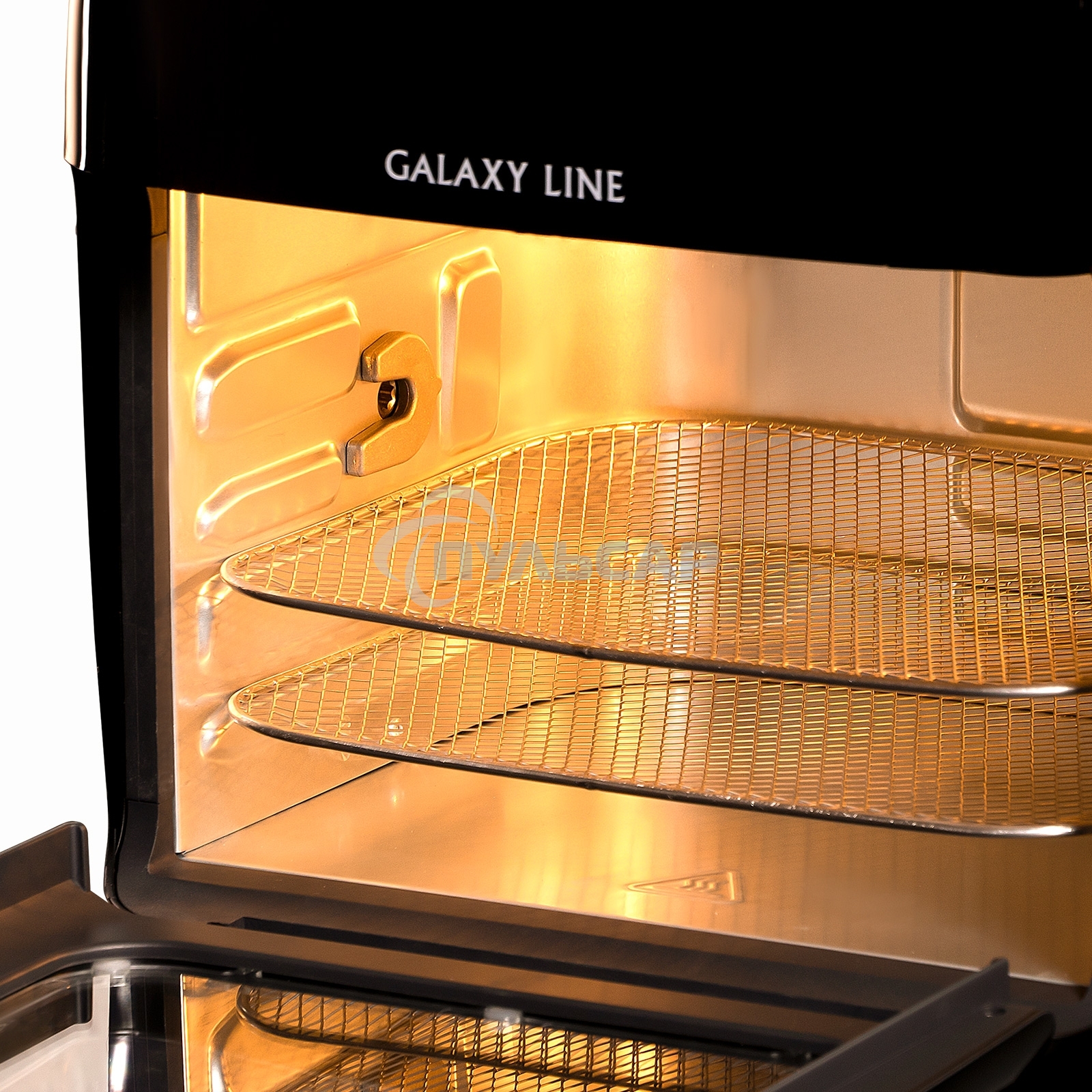 Аэрогриль Galaxy Line GL2523 2000Вт черный