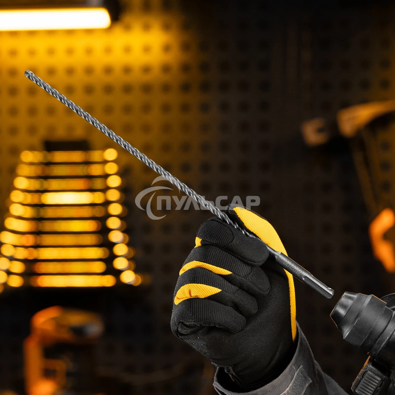 Бур по бетону Denzel цельная крестовая пластина, 6x315 мм, SDS PLUS