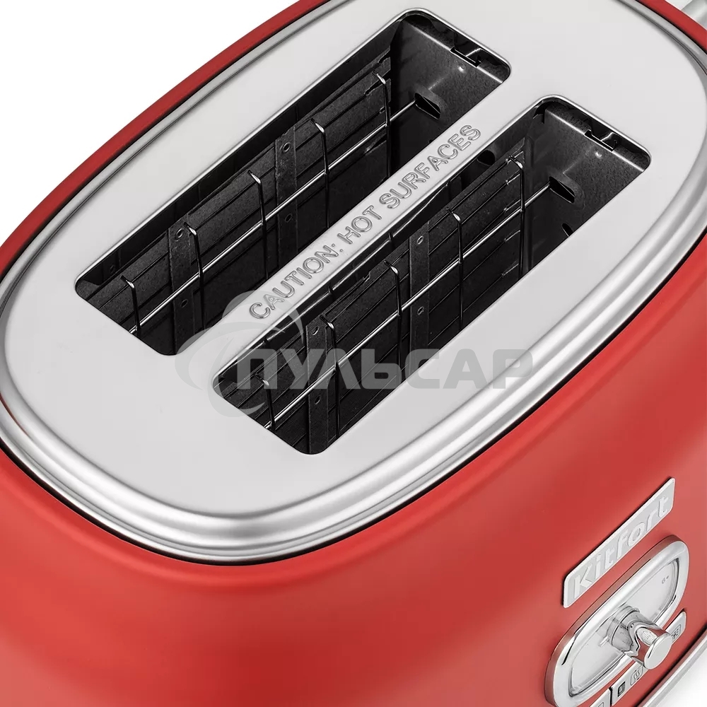 Тостер Kitfort КТ-2075-3 815Вт красный