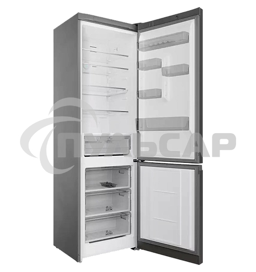 Холодильник Hotpoint HT 7201I DX O3 темная нержавеющая сталь двухкамерный 239/83л морозилка снизу, No Frost