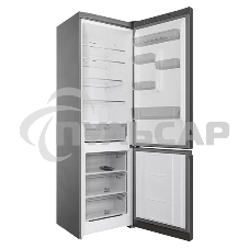 Холодильник Hotpoint HT 7201I DX O3 темная нержавеющая сталь двухкамерный 239/83л морозилка снизу, No Frost