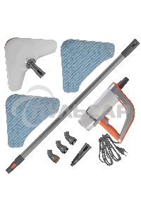 Паровая швабра Endever Odyssey Q-621 белый/оранжевый, 1500 Вт, 0,35 л