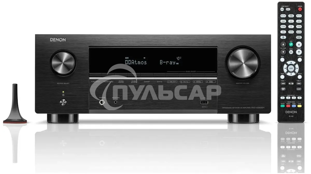 Ресивер AV Denon AVCX3800HBKE2 9.2 черный