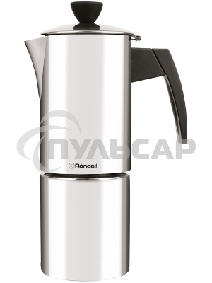Кофеварка гейзерная Rondell Loft Professional RDS-1512 (ST) стальной, 0.3 л.