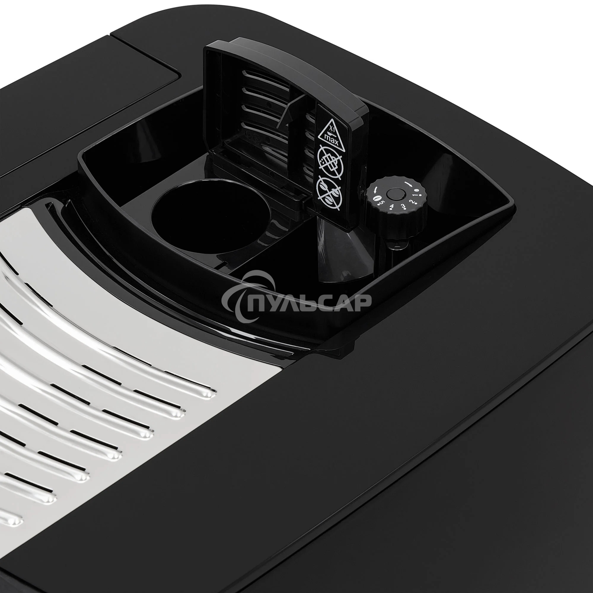 Кофемашина автоматическая встраиваемая Krona ONYX 45H coffee BL/BL черный, исп. кофе - молотый / зерновой, 1,8 л, 1500 Вт