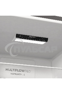 Холодильник Gorenje NRKE62XL серебристый металлик двухкамерный 203/99л морозилка снизу, No Frost