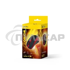 Мышь проводная Perfeo ORION черный/красный, 1000 dpi, USB, кнопки - 3