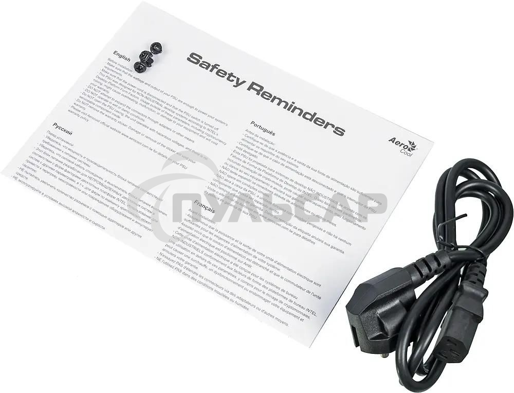 Блок питания Aerocool / Formula VX-400 PLUS, 400Вт, 120мм, черный