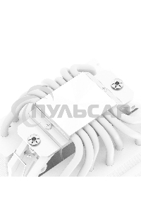 Кулер для процессора ID-COOLING SE-207 XT SLIM белый 120мм алюминий/медь 1800rpm 35.2db 4-pin 220W 135мм