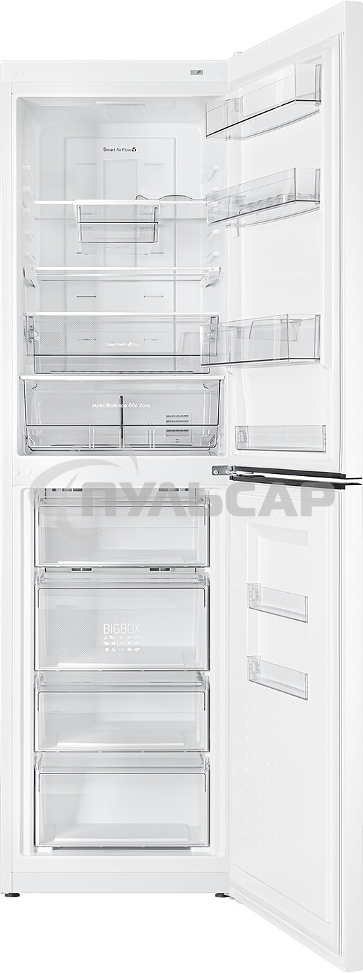 Холодильник Atlant ХМ-4625-109-ND белый двухкамерный 211/125л морозилка снизу