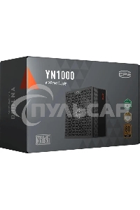 Блок питания PCCooler P5-YN1000-G1F, 1000Вт, 80 PLUS Gold, 135мм, модульный, черный