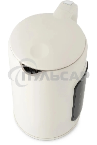 Чайник электрический Hyundai HYK-S4606 1.7 л, 2200 Вт, кремовый