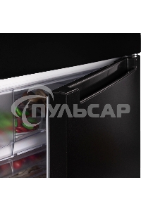 Холодильник Nordfrost NRB 131 B черный двухкамерный 170/100 л морозилка снизу, капельная система