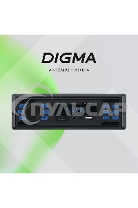 Автомагнитола Digma MCP-225B 1DIN 4x45Вт 2