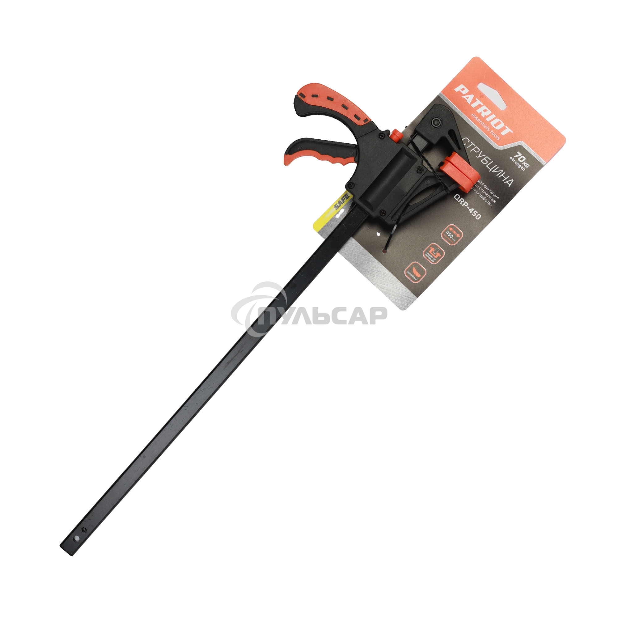 Струбцина PATRIOT QRP-450, быстрозажимная, 450мм