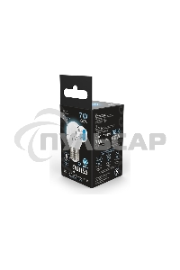 Лампа светодиодная Gauss LED Globe 7Вт E27 4100К step dimmable (диммир.)
