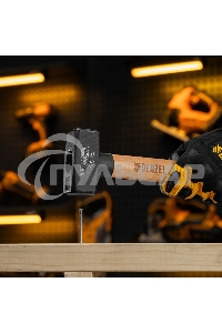 Кувалда Denzel 1000 г, кованая головка, буковая рукоятка