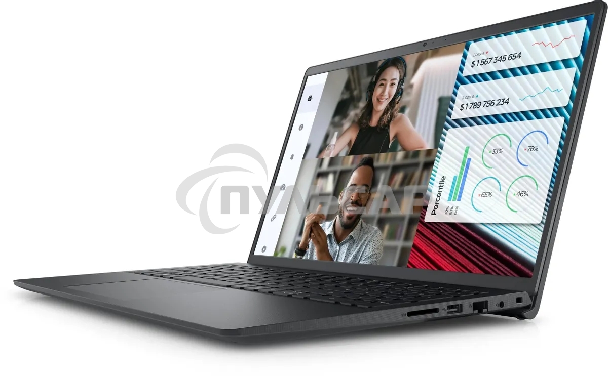 Ноутбук Dell Vostro 3520 Core i5 1235U 8Gb SSD 512Gb Intel UHD Graphics 15.6