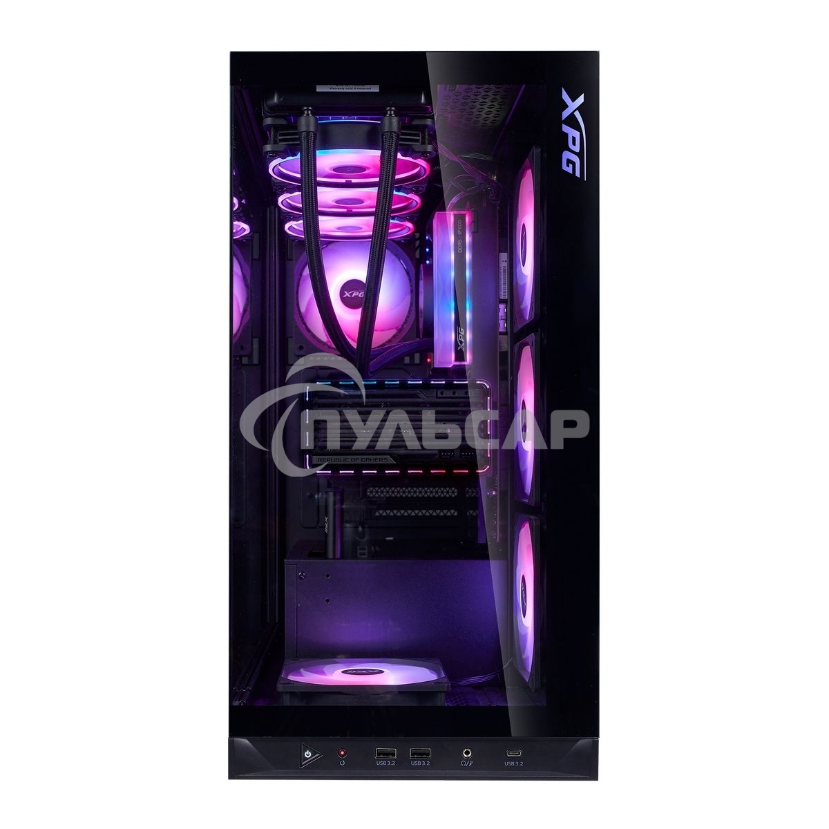Компьютерный корпус XPG INVADERXBTFMT-BKCWW