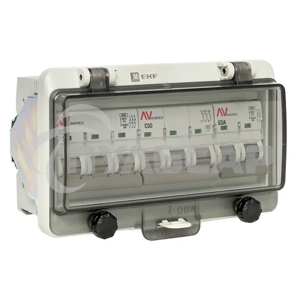 Окно герметичное 8 модулей IP67 PROxima EKF ak-g-8