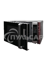 Микроволновая печь LEFF 23MD803SG черный, 23 л, 800 Вт, переключатели - мембранные кнопки/сенсор