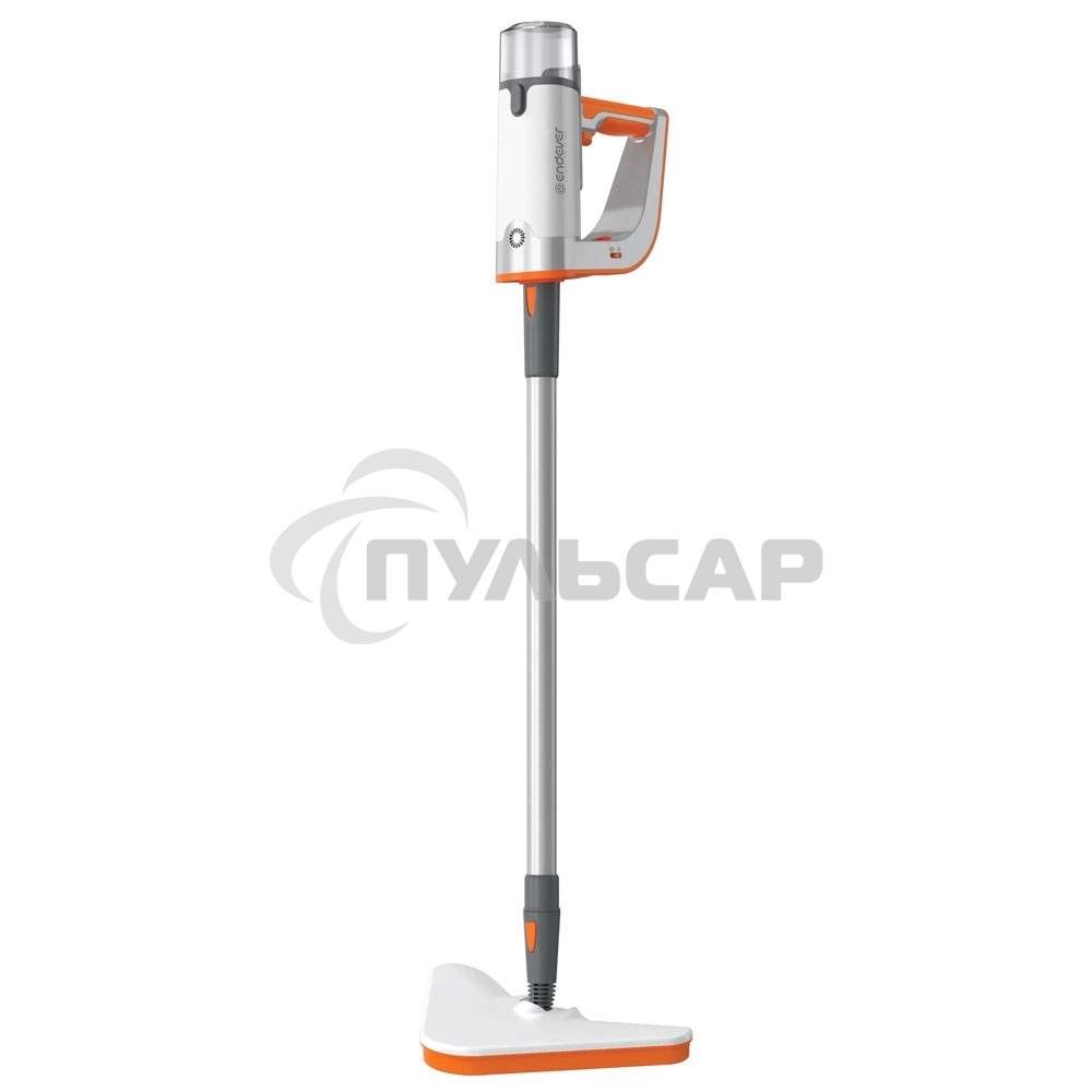 Паровая швабра Endever Odyssey Q-621 белый/оранжевый, 1500 Вт, 0,35 л