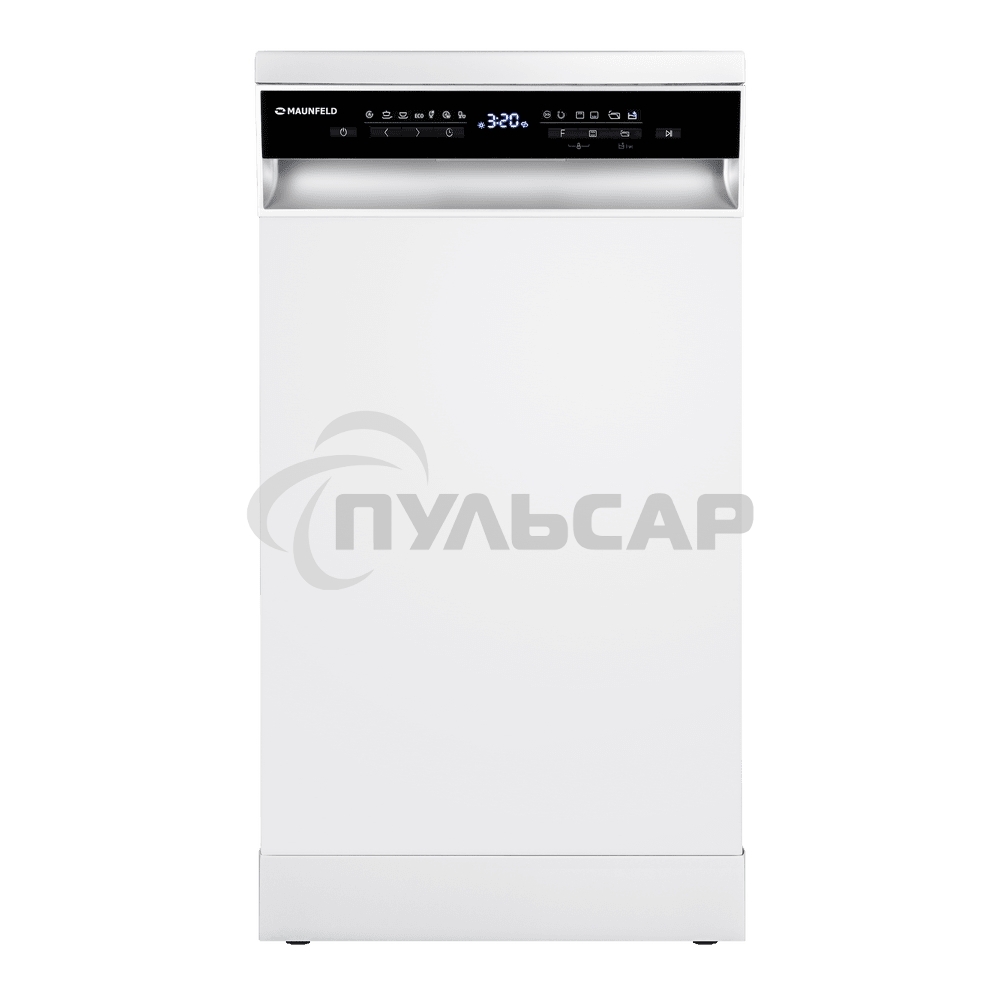 Посудомоечная машина MAUNFELD MWF45331W Inverter, белый, 45 см, 10 компл., 44 дБ, класс A+++