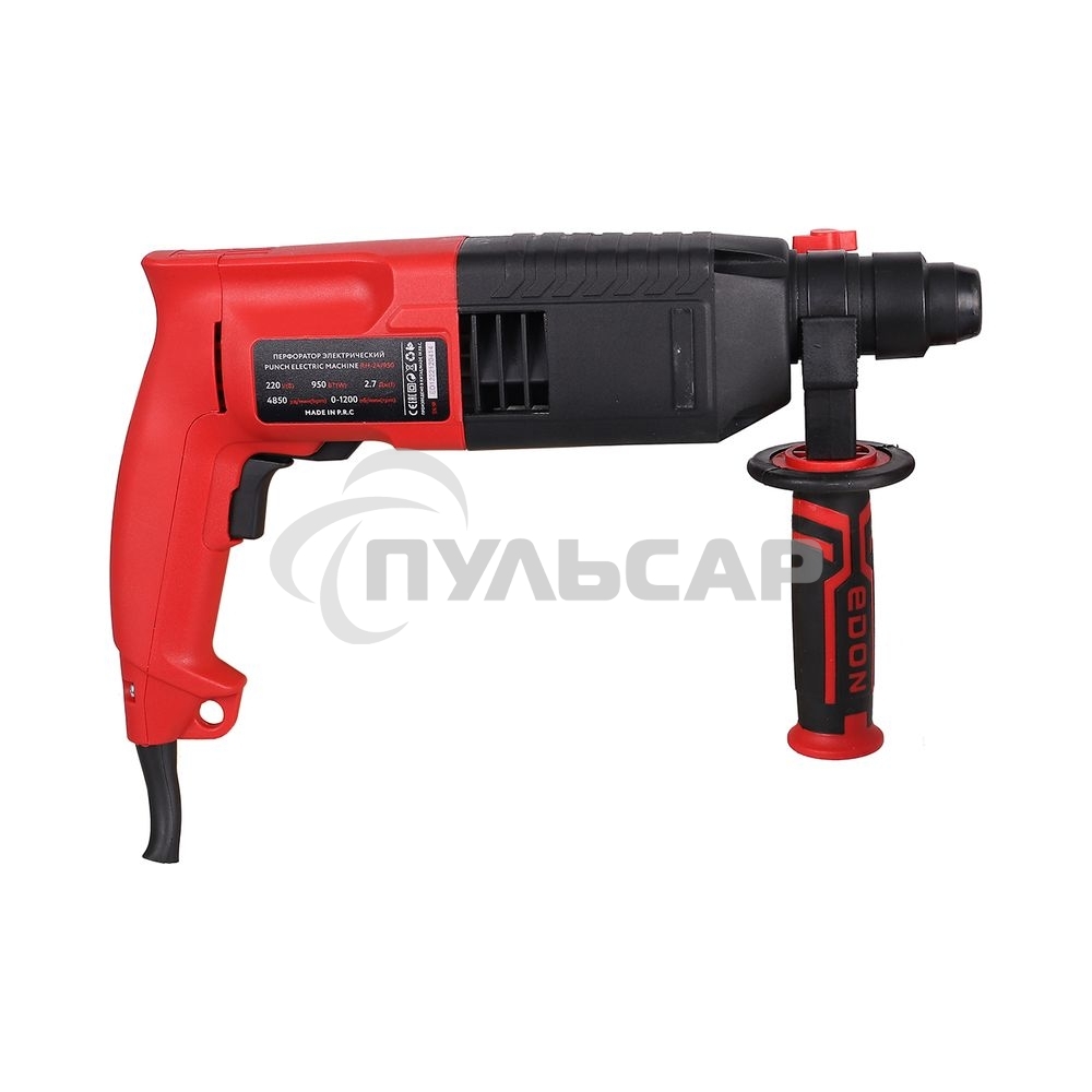 Перфоратор EDON RH-24/950 черный/красный 9275