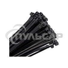 Хомут нейлоновый черный EKF Basic plc-cb-3.6x300 (3,6х300) (100 шт.)